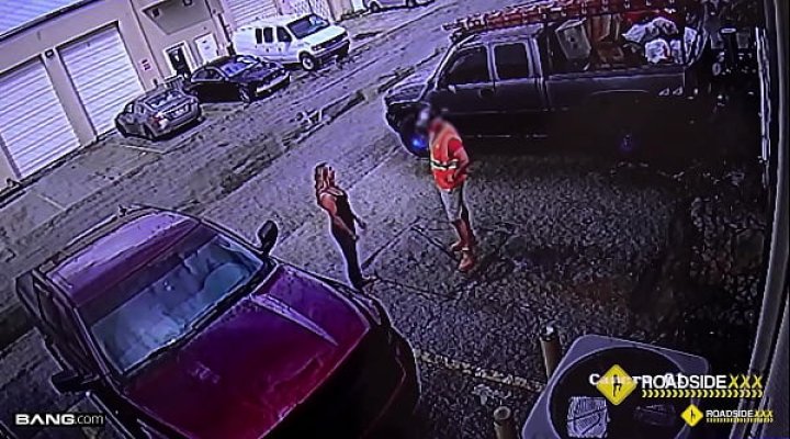 Roadside Daisie Belle Flashes Car Sex