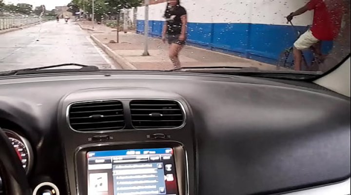 Public Exhibition In Colombia Ubersex Ride