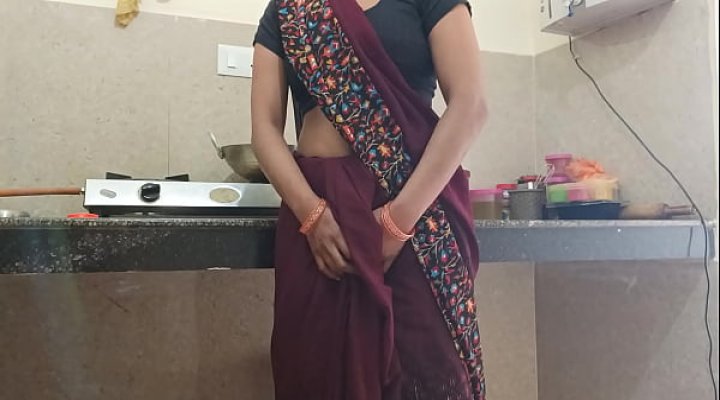 Indian Desi Village Bhabhi Kitchen Fuck